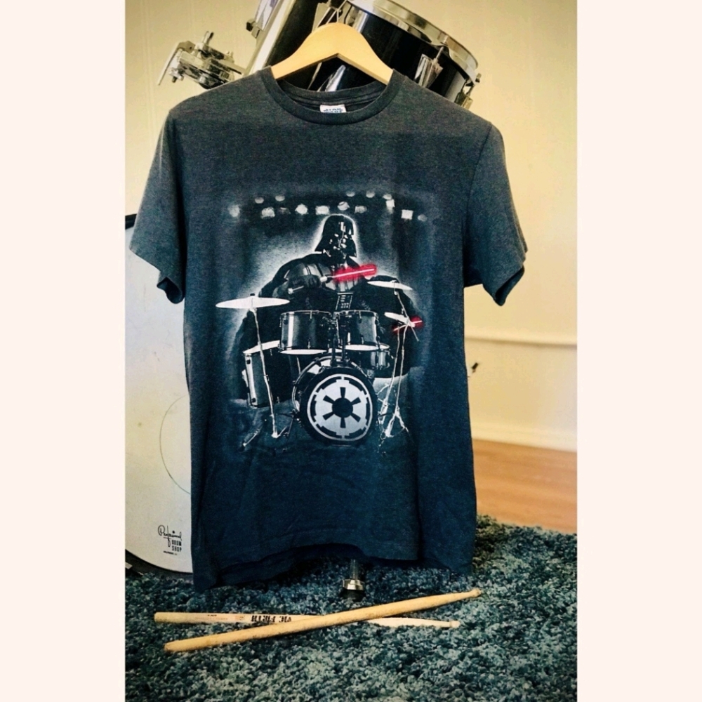 Men's Darth Vader Drum Shirt